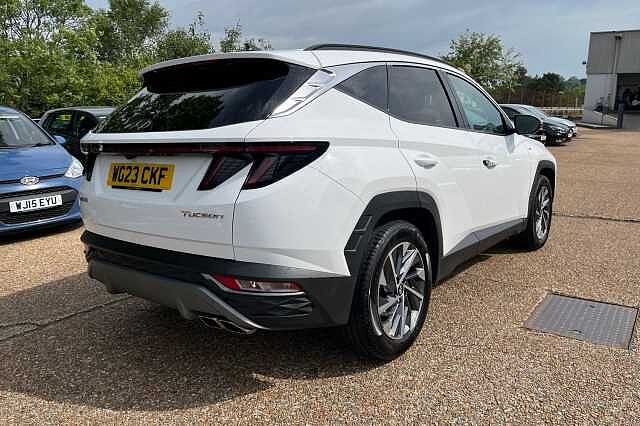 Hyundai TUCSON 1.6 T-GDi MHEV Premium DCT Euro 6 (s/s) 5dr White
