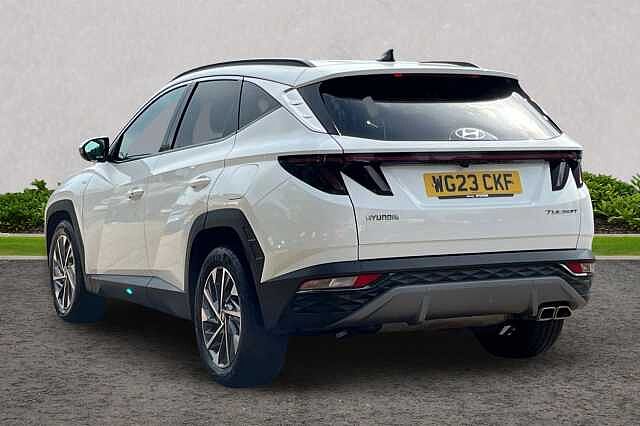 Hyundai TUCSON 1.6 T-GDi MHEV Premium DCT Euro 6 (s/s) 5dr White