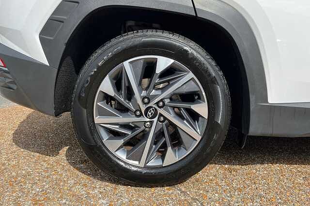 Hyundai TUCSON 1.6 T-GDi MHEV Premium DCT Euro 6 (s/s) 5dr White
