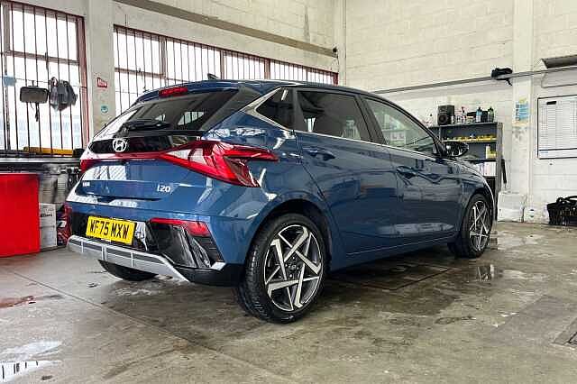 Hyundai I20 1.0 T-GDi Premium DCT Euro 6 (s/s) 5dr Blue