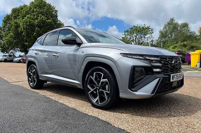 Hyundai TUCSON 1.6 T-GDi N Line Auto Euro 6 (s/s) 5dr Silver