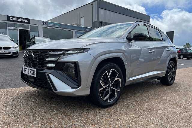 Hyundai TUCSON 1.6 T-GDi N Line Auto Euro 6 (s/s) 5dr Silver