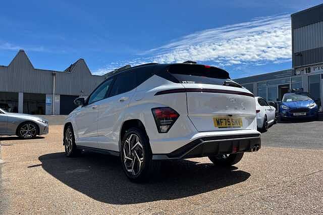 Hyundai KONA 1.6 h-GDi N Line S DCT Euro 6 (s/s) 5dr White