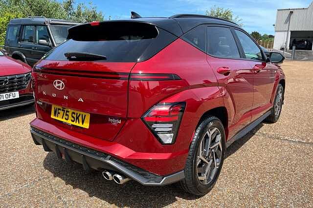 Hyundai KONA 1.6 h-GDi N Line S DCT Euro 6 (s/s) 5dr Red