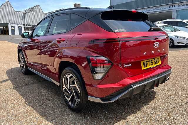 Hyundai KONA 1.6 h-GDi N Line S DCT Euro 6 (s/s) 5dr Red
