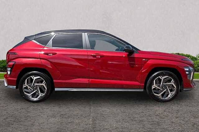 Hyundai KONA 1.6 h-GDi N Line S DCT Euro 6 (s/s) 5dr Red