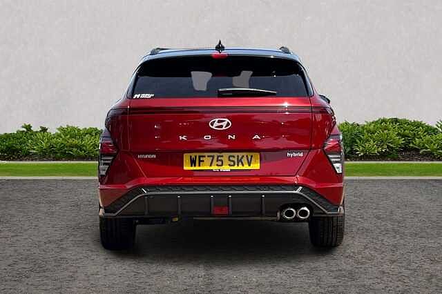 Hyundai KONA 1.6 h-GDi N Line S DCT Euro 6 (s/s) 5dr Red