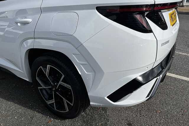 Hyundai TUCSON 1.6 T-GDi N Line DCT Euro 6 (s/s) 5dr White
