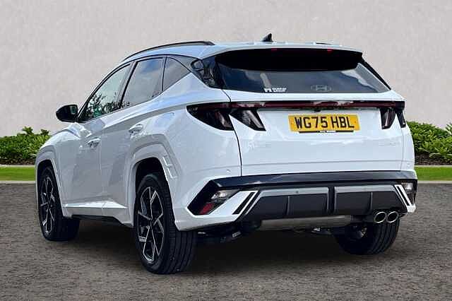 Hyundai TUCSON 1.6 T-GDi N Line DCT Euro 6 (s/s) 5dr White