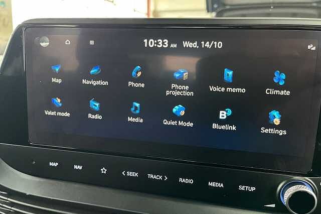 Hyundai I20 1.0 T-GDi Tech Line Euro 6 (s/s) 5dr Blue