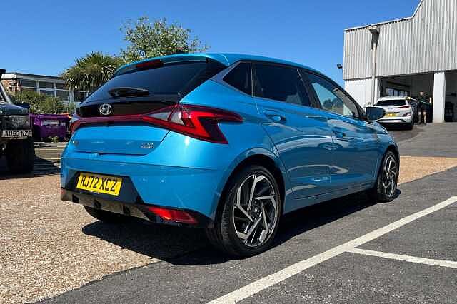 Hyundai I20 1.0 T-GDi MHEV Premium DCT Euro 6 (s/s) 5dr Blue
