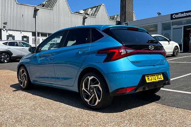 Hyundai I20 1.0 T-GDi MHEV Premium DCT Euro 6 (s/s) 5dr Blue