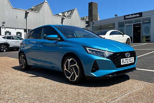 Hyundai I20 1.0 T-GDi MHEV Premium DCT Euro 6 (s/s) 5dr Blue