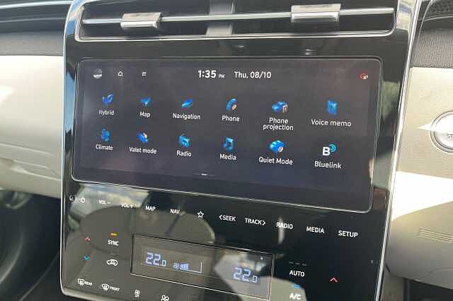 Hyundai TUCSON 1.6 h T-GDi Ultimate Auto Euro 6 (s/s) 5dr Red
