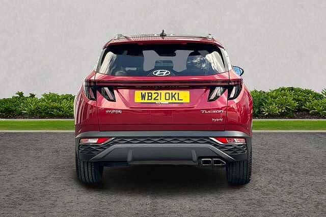 Hyundai TUCSON 1.6 h T-GDi Ultimate Auto Euro 6 (s/s) 5dr Red