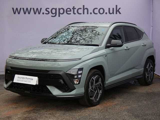 Hyundai KONA 1.6 h-GDi N Line DCT Euro 6 (s/s) 5dr Green