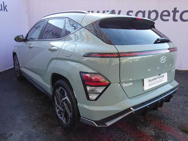Hyundai KONA 1.6 h-GDi N Line DCT Euro 6 (s/s) 5dr Green