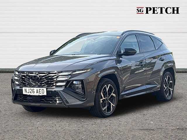 Hyundai TUCSON 1.6T 239 Hybrid N Line Edition 5dr Auto Grey