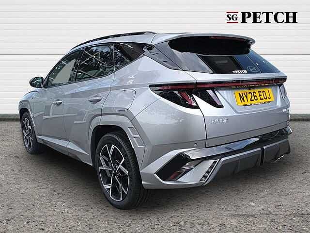 Hyundai TUCSON 1.6T 150 N Line S 5dr DCT Silver