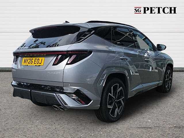 Hyundai TUCSON 1.6T 150 N Line S 5dr DCT Silver