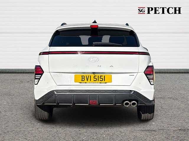 Hyundai KONA 1.6 GDi Hybrid N Line S 5dr DCT White