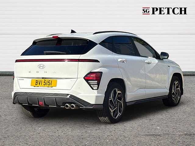 Hyundai KONA 1.6 GDi Hybrid N Line S 5dr DCT White
