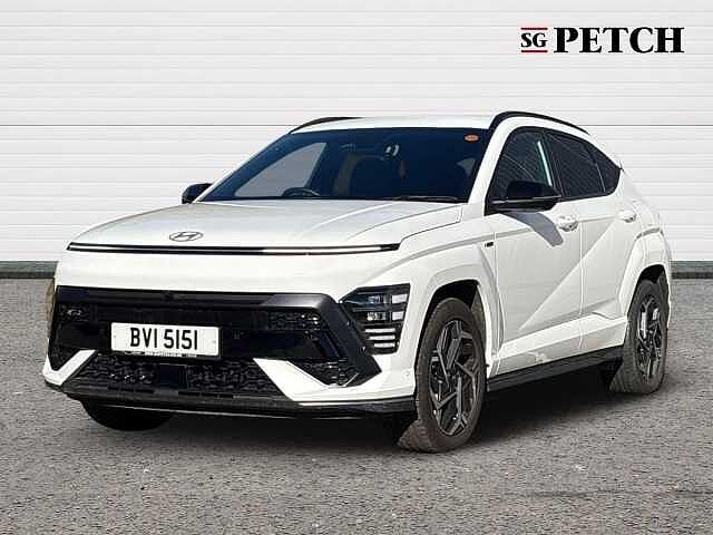 Hyundai KONA 1.6 GDi Hybrid N Line S 5dr DCT White