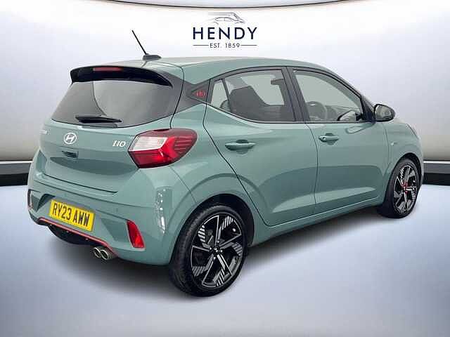 Hyundai I10 1.0 T-GDi N Line 5dr MANGROVE GREEN