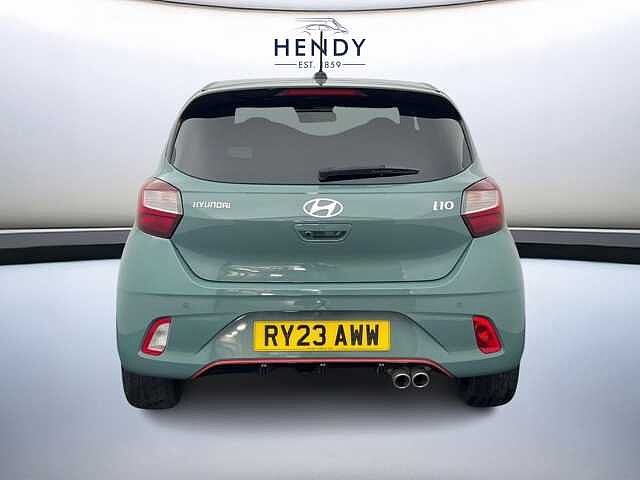 Hyundai I10 1.0 T-GDi N Line 5dr MANGROVE GREEN
