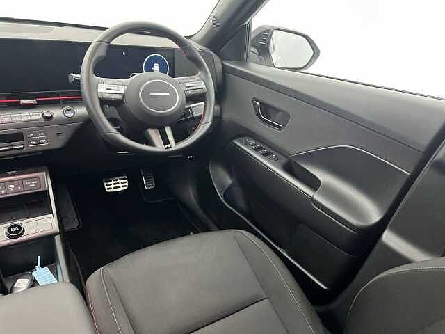 Hyundai KONA 1.6 Hybrid 138 N Line 5dr DCT WHITE