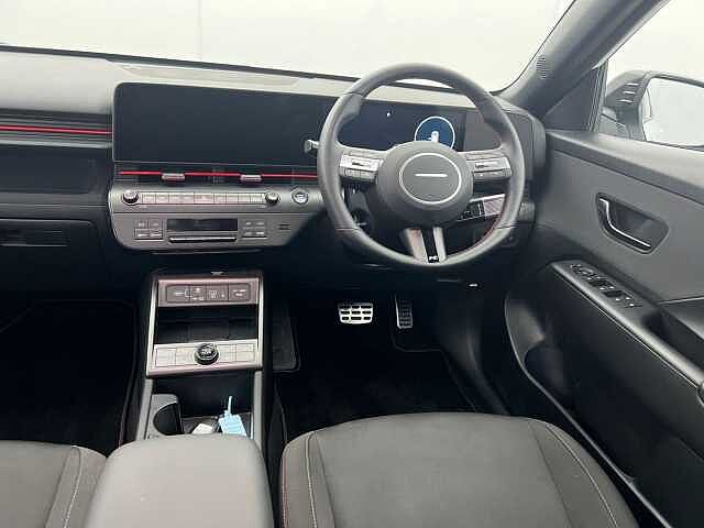 Hyundai KONA 1.6 Hybrid 138 N Line 5dr DCT WHITE