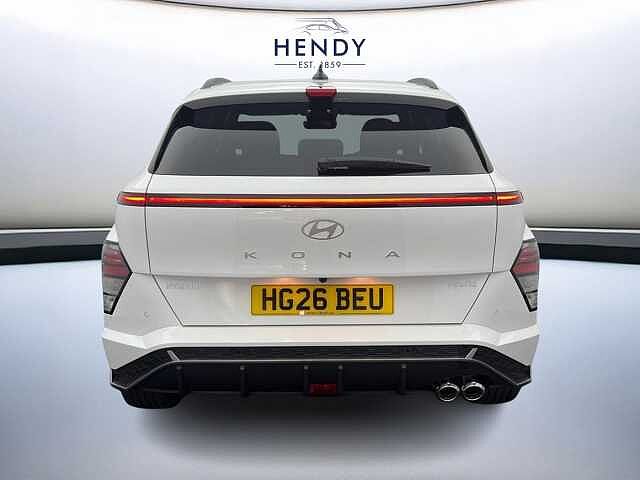 Hyundai KONA 1.6 Hybrid 138 N Line 5dr DCT WHITE