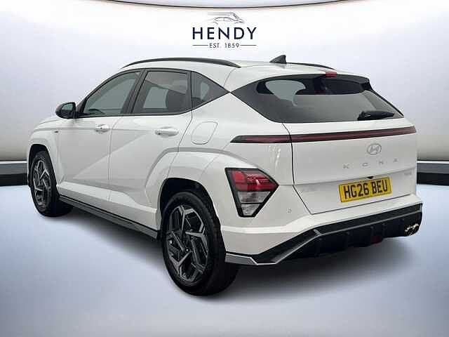 Hyundai KONA 1.6 Hybrid 138 N Line 5dr DCT WHITE