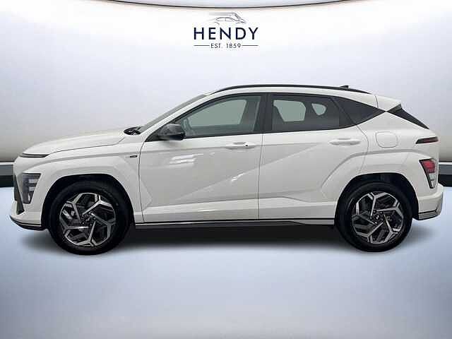 Hyundai KONA 1.6 Hybrid 138 N Line 5dr DCT WHITE