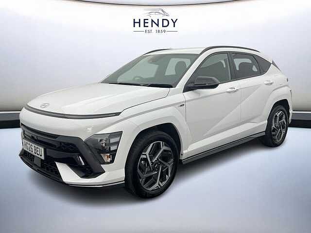Hyundai KONA 1.6 Hybrid 138 N Line 5dr DCT WHITE