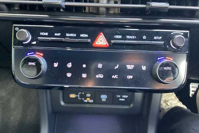 Hyundai TUCSON 1.6T Hybrid N Line 5dr Auto White