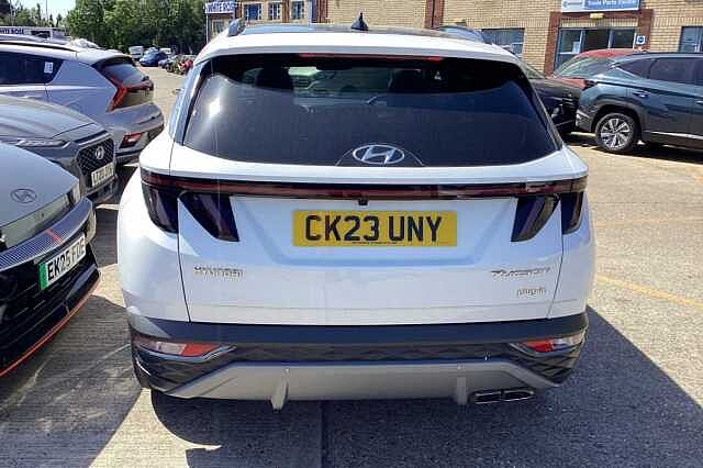 Hyundai TUCSON 1.6 TGDi Plug-in Hybrid Ultimate 5dr 4WD Auto White