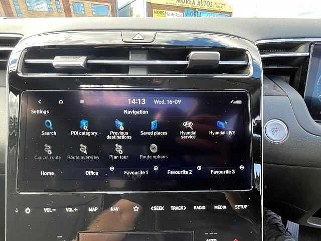 Hyundai TUCSON 1.6 TGDi Hybrid 230 Ultimate 5dr 2WD Auto Blue
