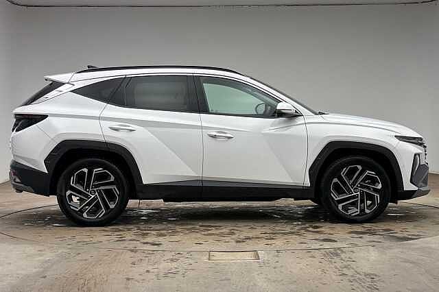 Hyundai TUCSON 1.6T Hybrid Ultimate 5dr Auto White