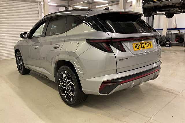 Hyundai TUCSON 1.6 TGDi Hybrid 230 N Line S 5dr 2WD Auto Silver