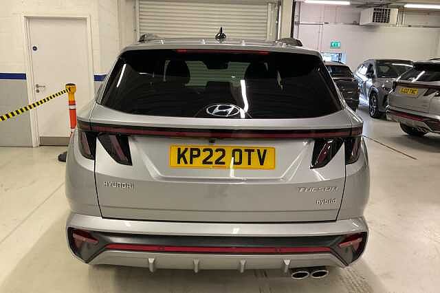 Hyundai TUCSON 1.6 TGDi Hybrid 230 N Line S 5dr 2WD Auto Silver