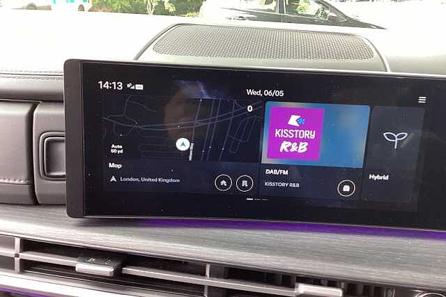 Hyundai SANTA FE 1.6 TGDi Hybrid Ultimate 5dr Auto Blue