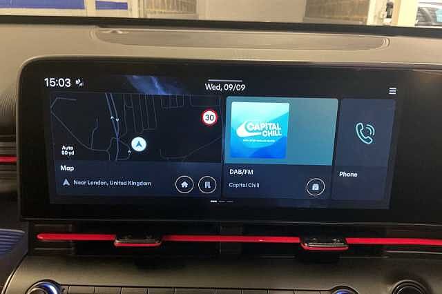 Hyundai KONA 1.6 GDi Hybrid N Line 5dr DCT Red