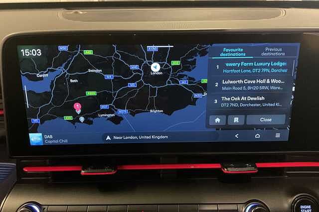 Hyundai KONA 1.6 GDi Hybrid N Line 5dr DCT Red