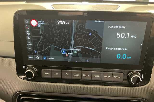 Hyundai KONA 1.6 GDi Hybrid Premium 5dr DCT White