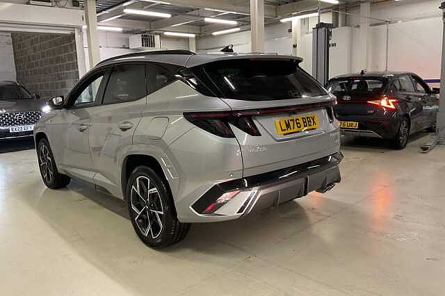 Hyundai TUCSON 1.6T 239 Hybrid N Line Edition 5dr Auto Silver