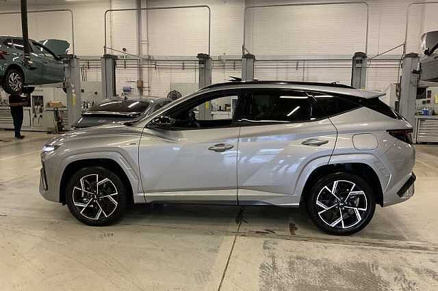 Hyundai TUCSON 1.6T 239 Hybrid N Line Edition 5dr Auto Silver
