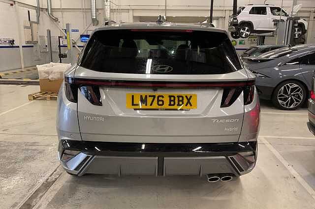Hyundai TUCSON 1.6T 239 Hybrid N Line Edition 5dr Auto Silver