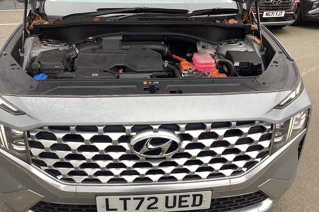 Hyundai SANTA FE 1.6 TGDi Hybrid Premium 5dr Auto Silver