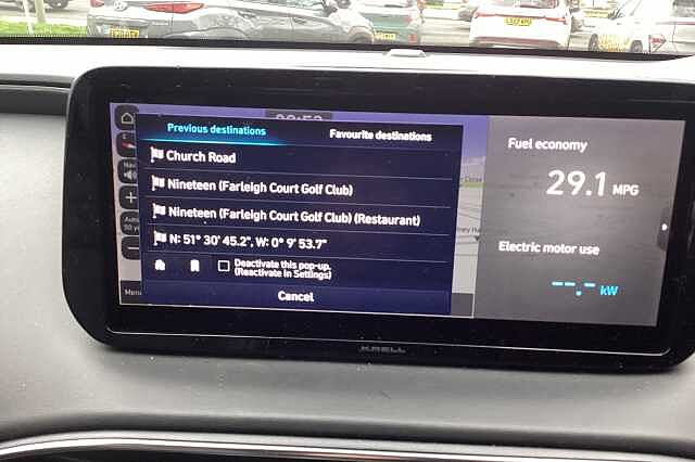 Hyundai SANTA FE 1.6 TGDi Hybrid Premium 5dr Auto Silver